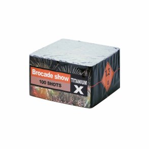 Titanium X Brocade Show - 100 skud / 20 mm. / 500 NEM