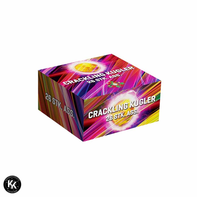 Crackling kugler - 26 stk.