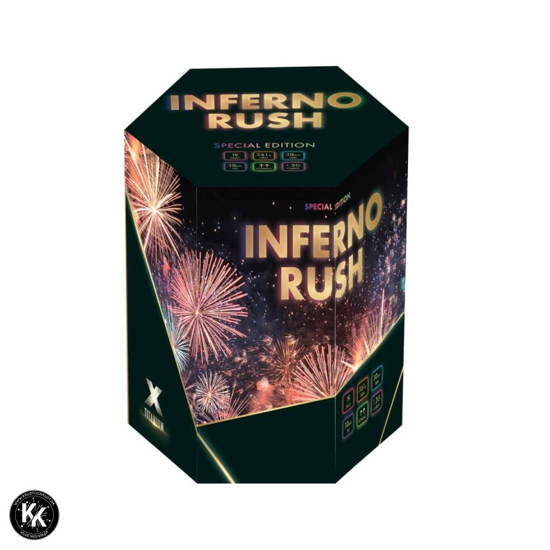 Inferno Rush - 19 skud / 30 mm. / 360 NEM