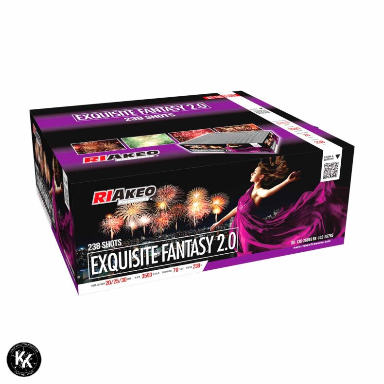 Riakeo Exquisite Fantasy - 238 skud / 25/30 mm. / 3724 NEM