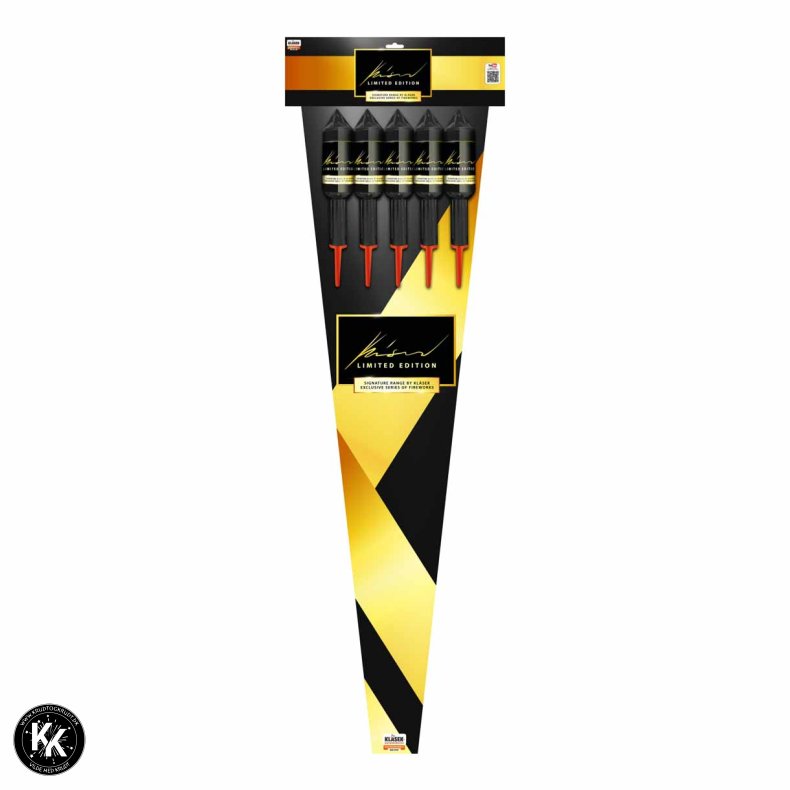 Klasek Signatur Raketter - 5 stk. / 75 NEM Max Loaded