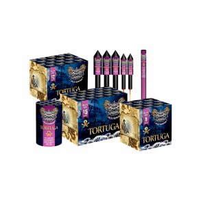 Royal Tortuga Sortiment - Batterier, r�r, raketter og font�ne