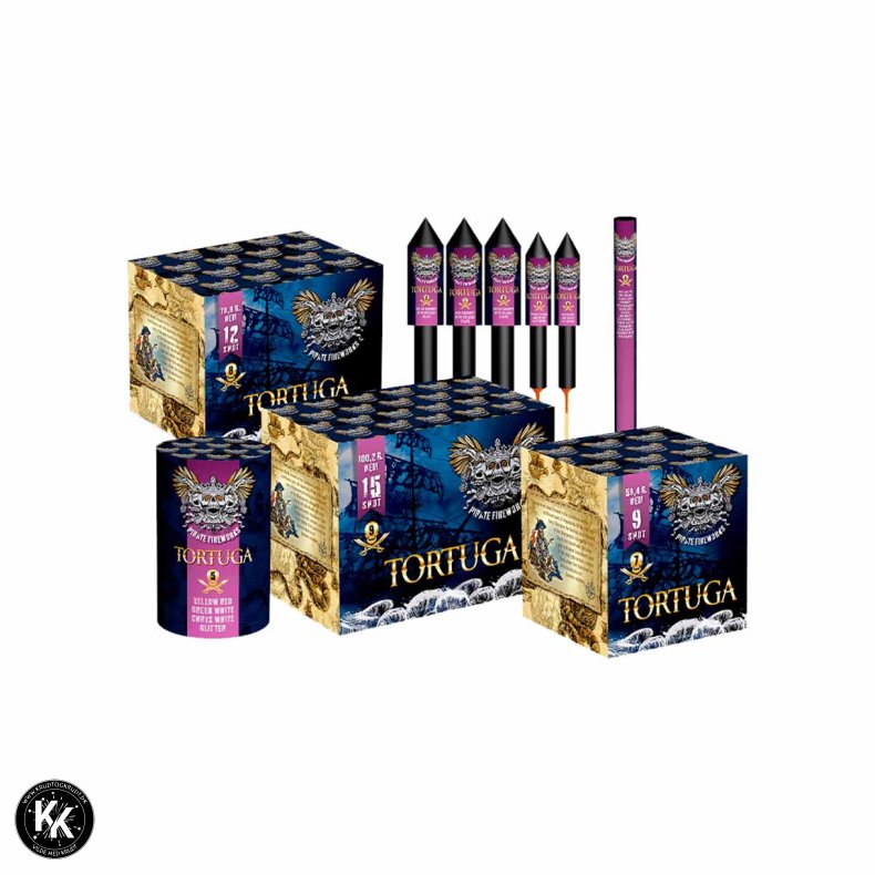 Royal Tortuga Sortiment - Batterier, r�r, raketter og font�ne