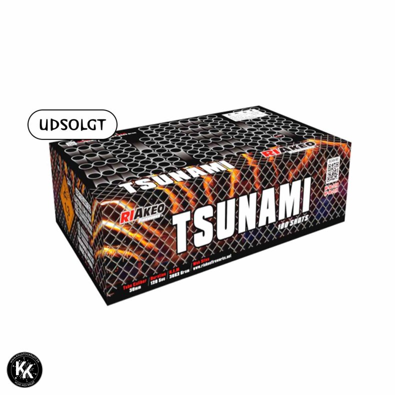 Riakeo Tsunami - 180 skud / 30 mm. / 3662 NEM